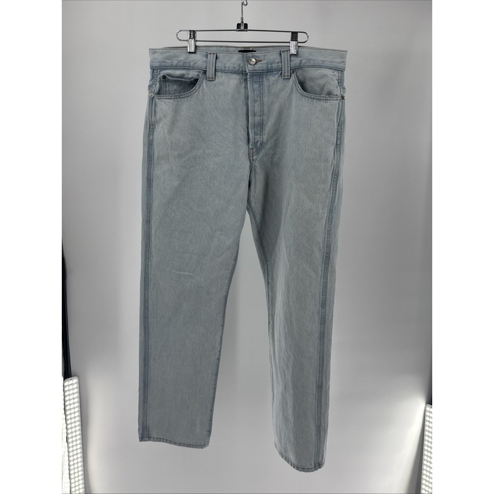 Khaite Callum Women's Mid-Rise Jeans – Size 31 – Light Wash Denim